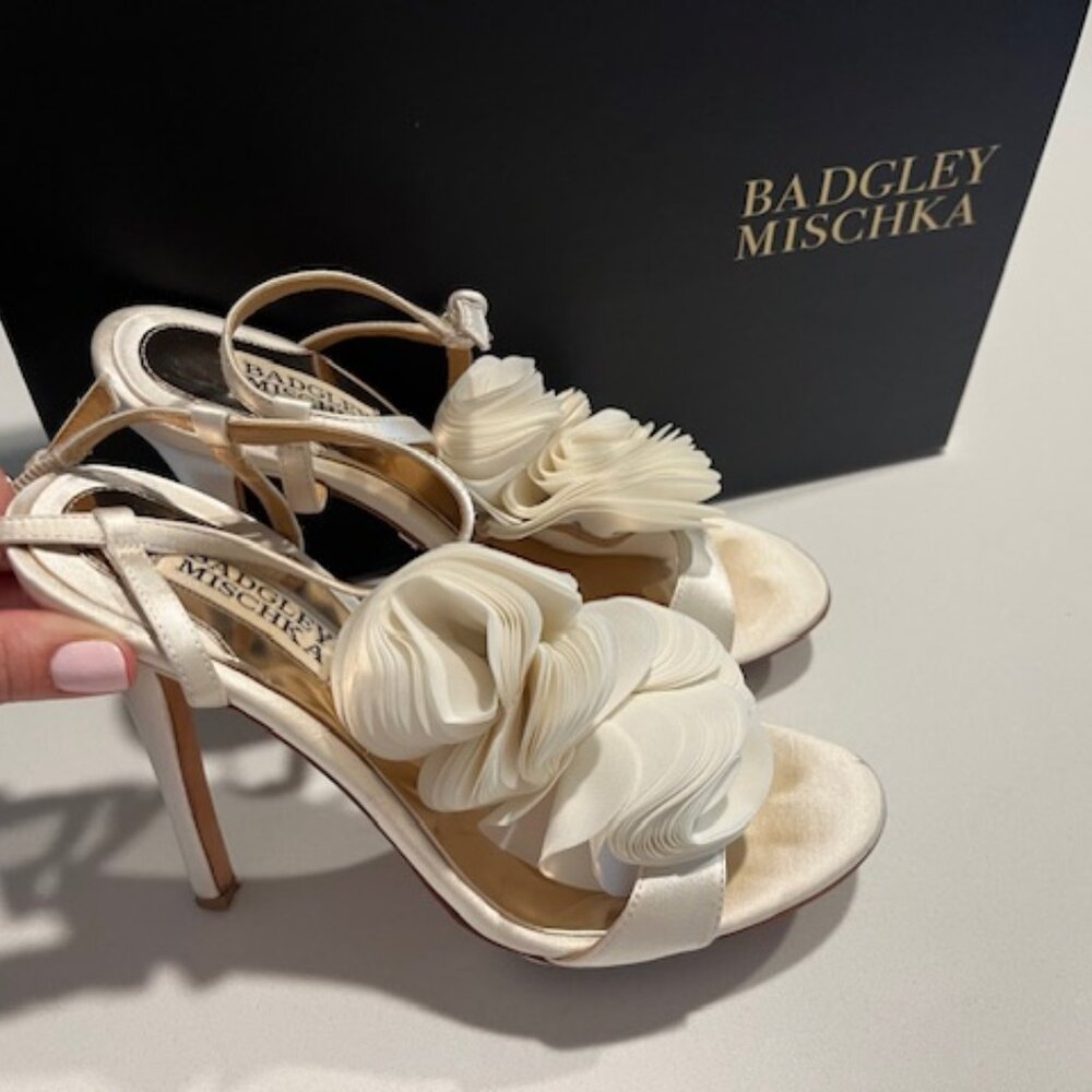 Delicate Badgley Mischka T-Strap Platforms